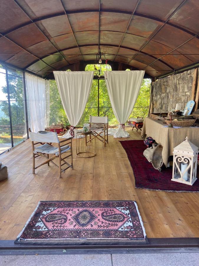 Suxen Nature Experience - Lodge Con Vista Panoramica Prepotto  Exteriör bild