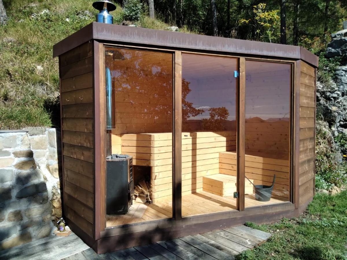 Suxen Nature Experience - Lodge Con Vista Panoramica Prepotto  Exteriör bild