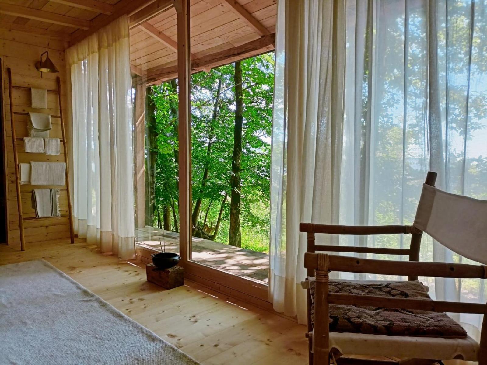 Suxen Nature Experience - Lodge Con Vista Panoramica Prepotto  Exteriör bild