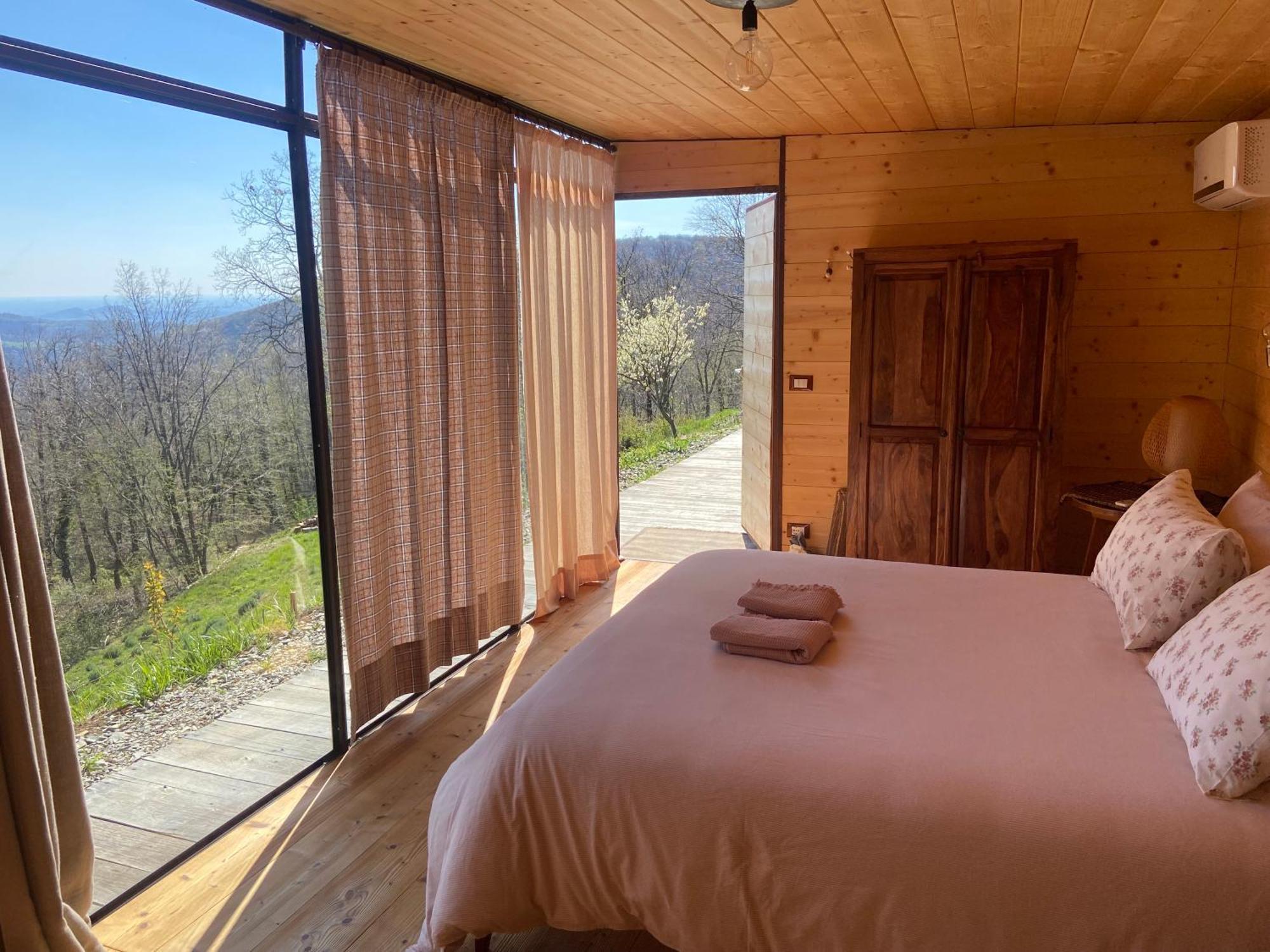 Suxen Nature Experience - Lodge Con Vista Panoramica Prepotto  Exteriör bild